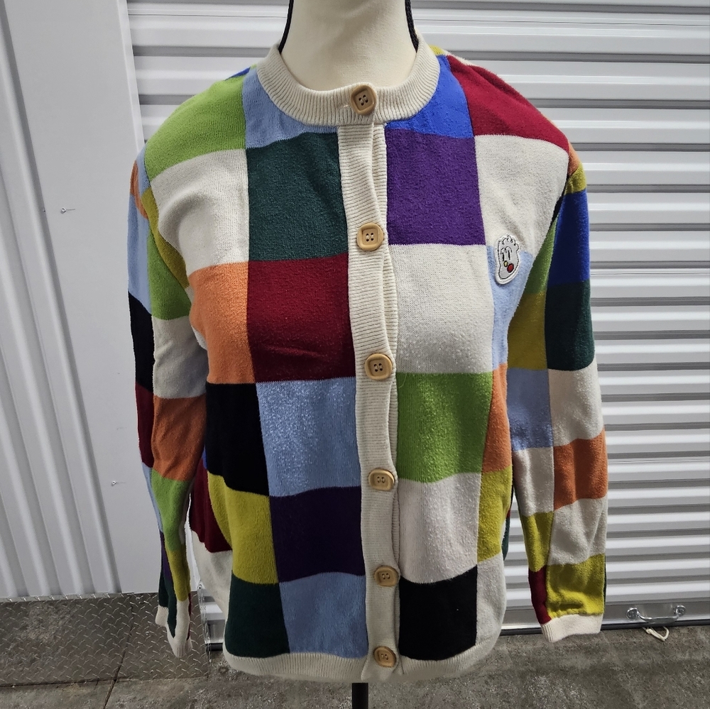 Kina & Tam The Cubis Cardigan, M, EUC - Picture 2 of 6